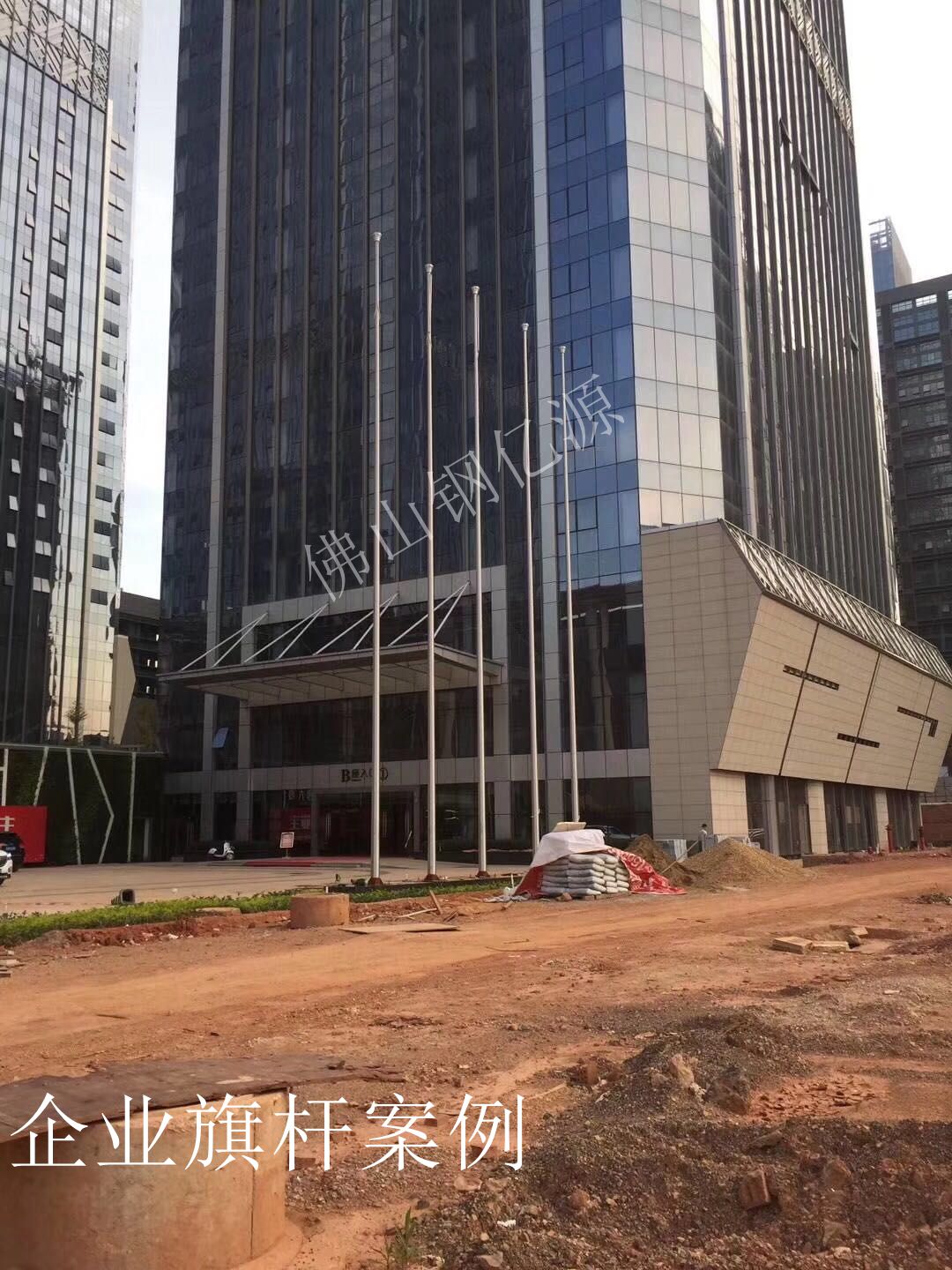 企業旗桿案例